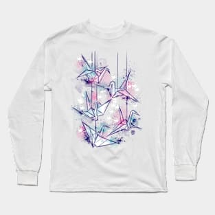 Colorfull origami dream Long Sleeve T-Shirt